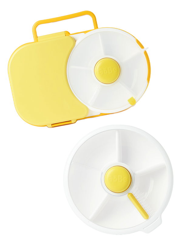 Gobe - Snack Spinner, Lemon Yellow